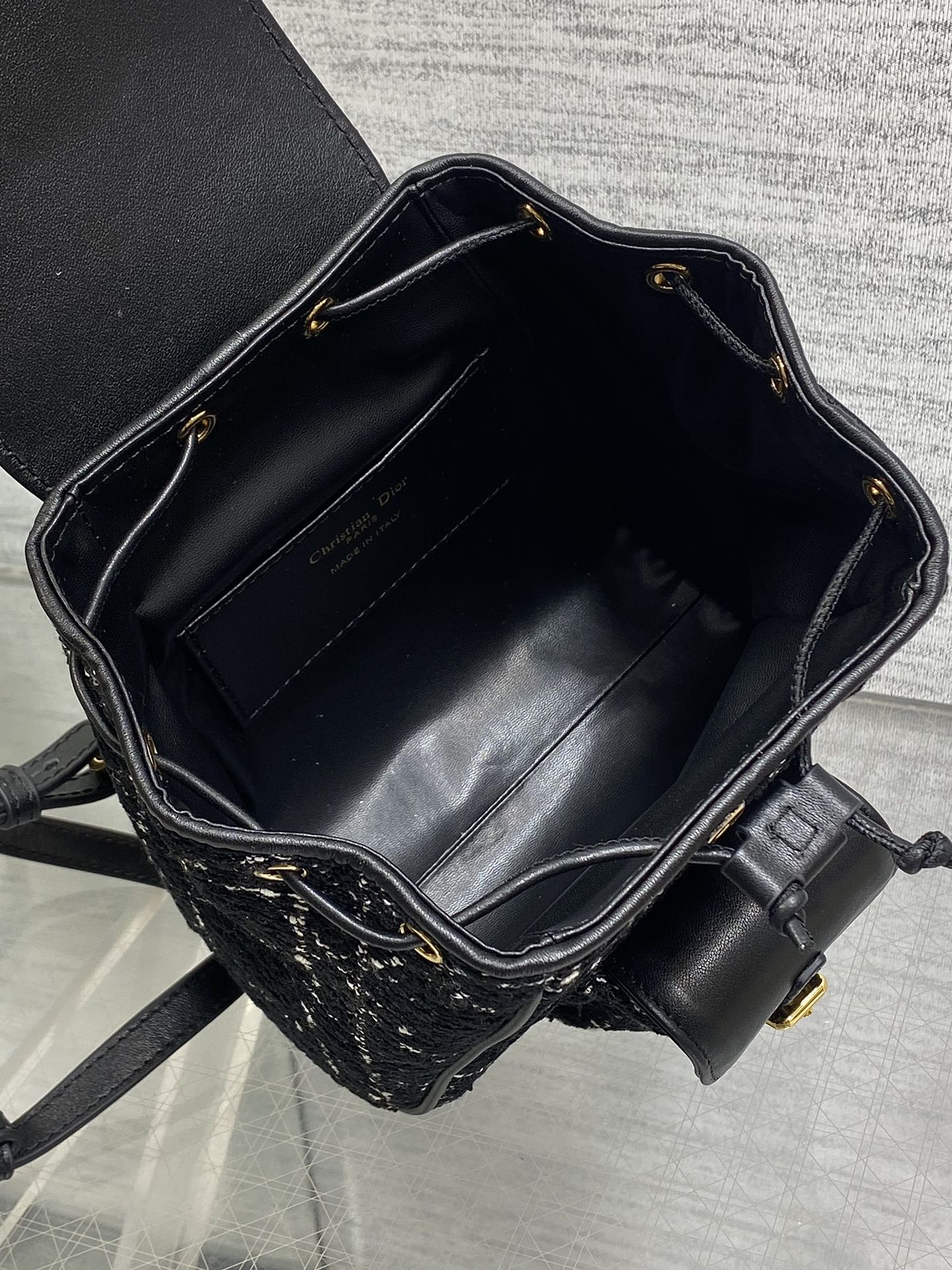 Dior Caro Autumn Winter Series Backpack Small