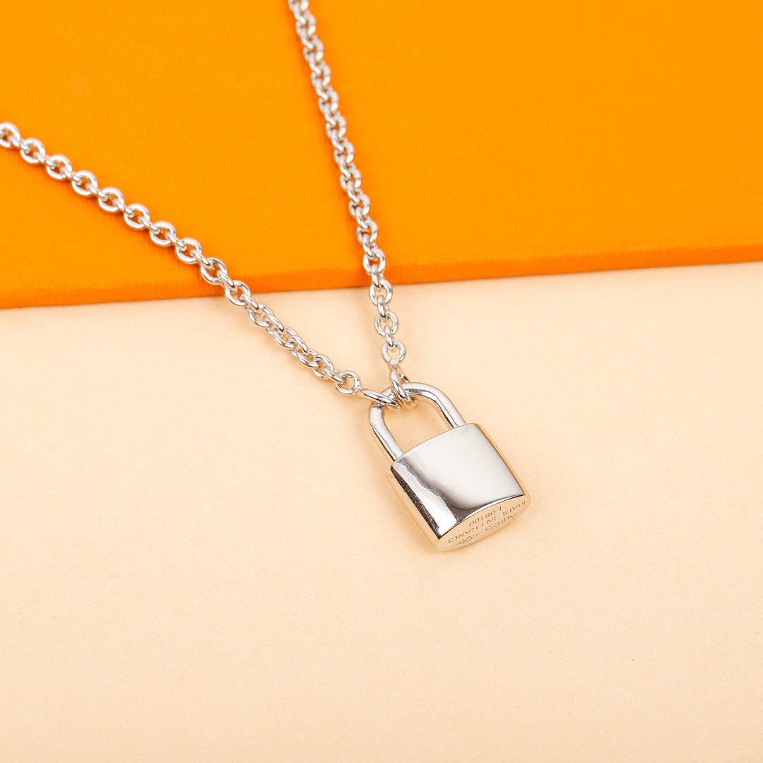 Louis Vuitton Lock Necklace