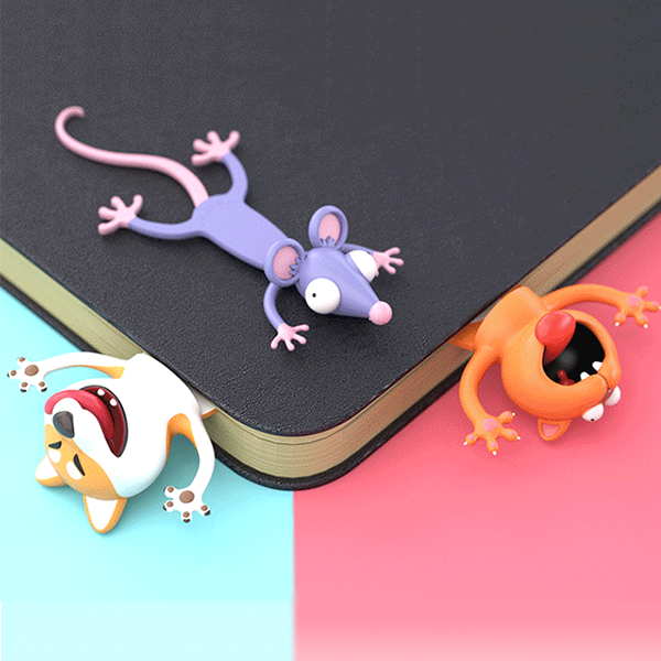 🔥Last Day Promotion - 50% OFF🔥 3D Creative Animal Bookmarks🐱 - Buy 5 Get 20% Off & Free Shipping