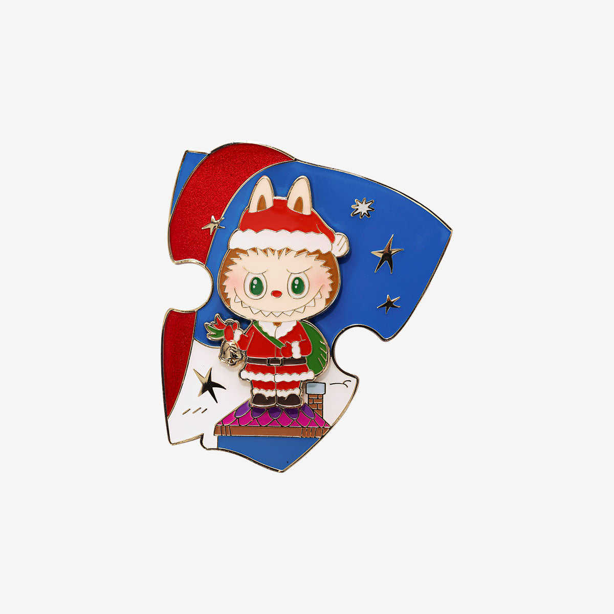 POP MART THE MONSTERS Let's Christmas Series-Fridge Magnet  [1 Blind Box]