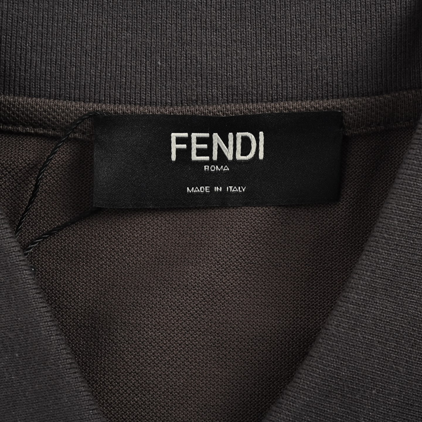 Fendi Double F full print Polo short sleeve