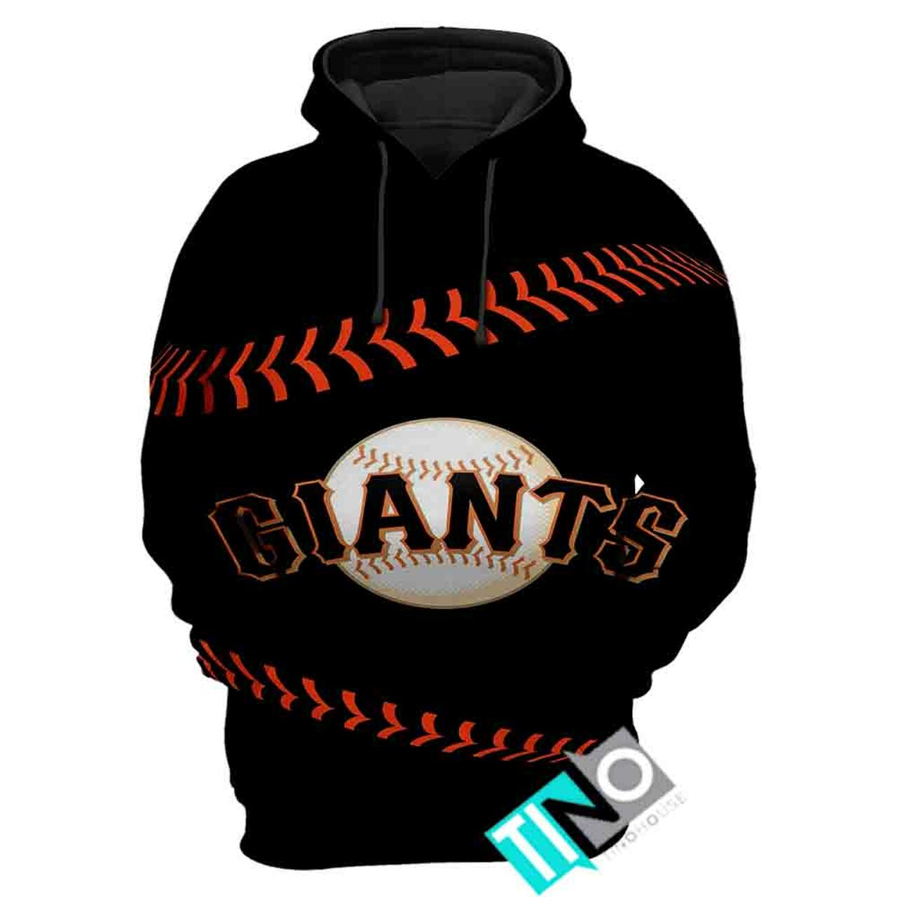 SAN FRANCISCO GIANTS 3D CASUAL HOODIE 102