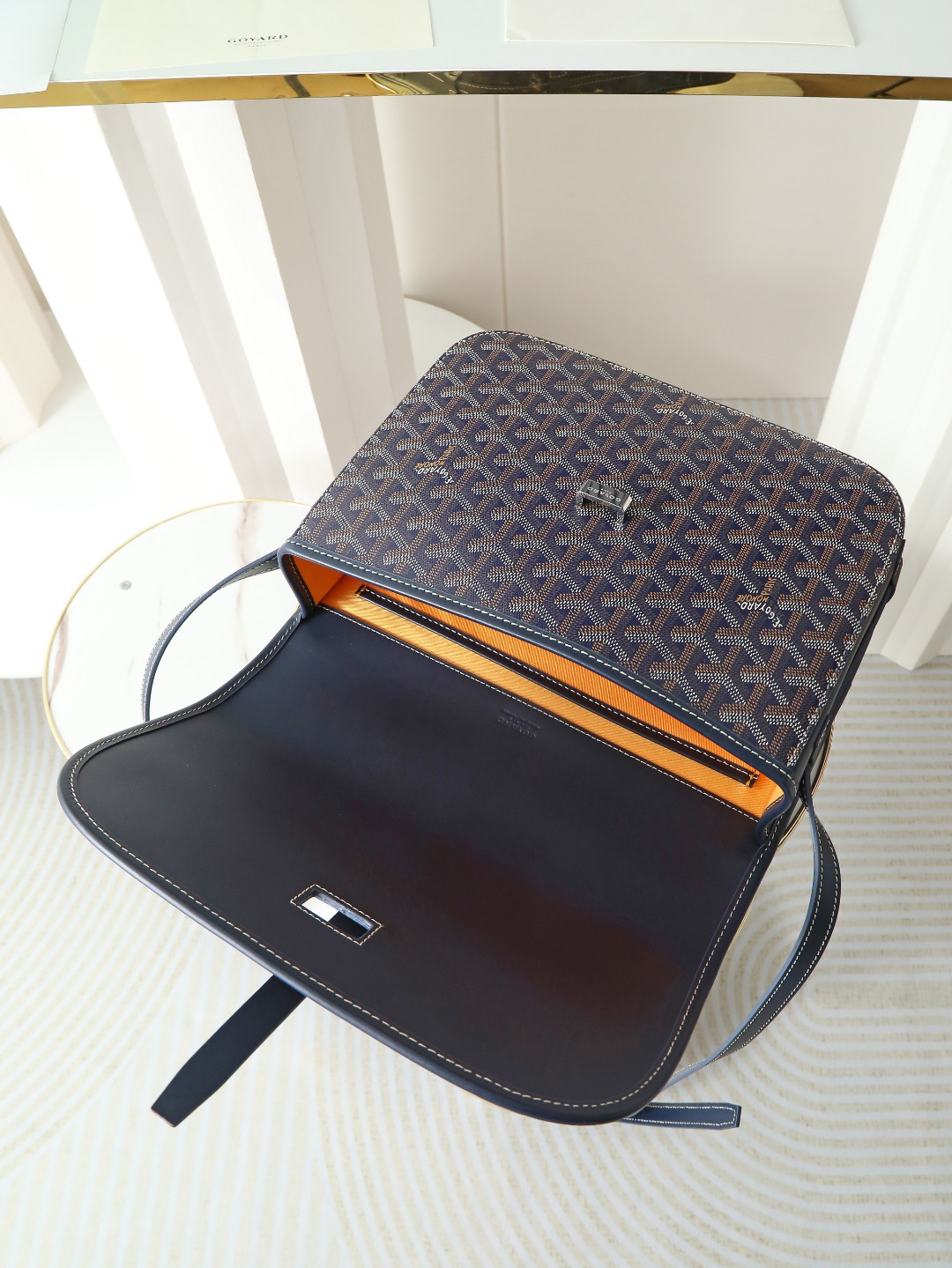 Goyard belvedère shoulder bag 244