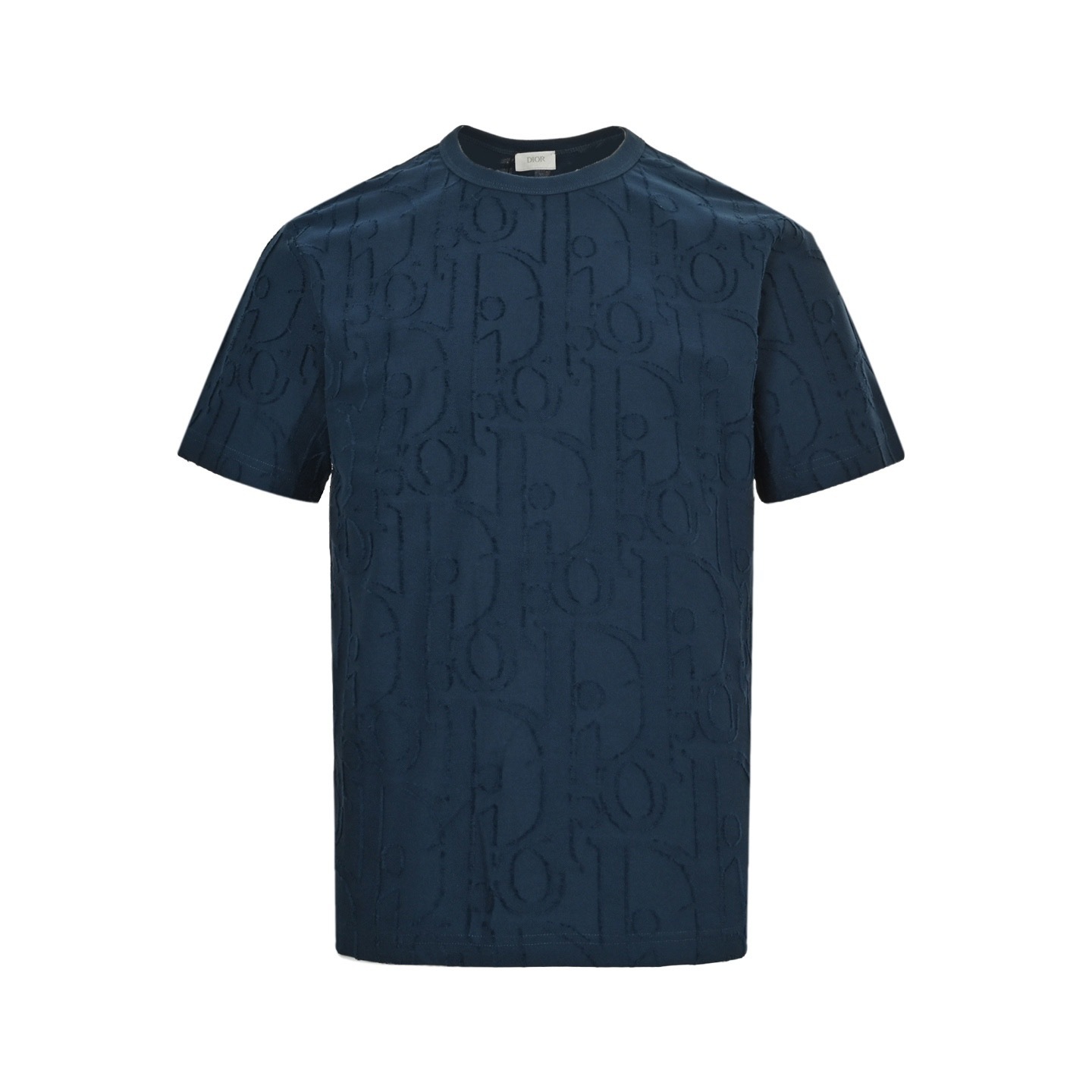 Dior 25ss all-over monogram jacquard short-sleeved shirt