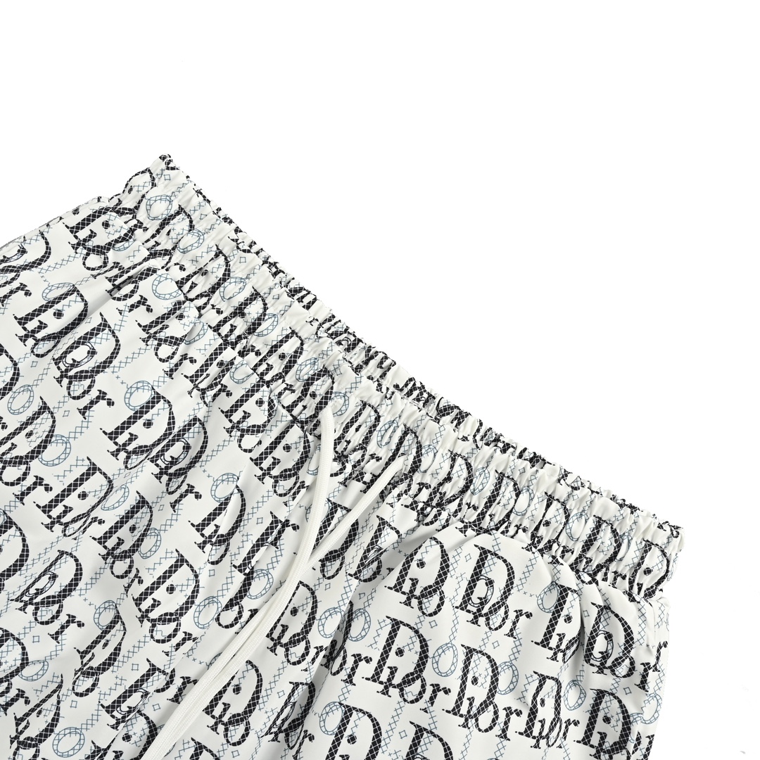 Dior 24ss all over printed beach shorts