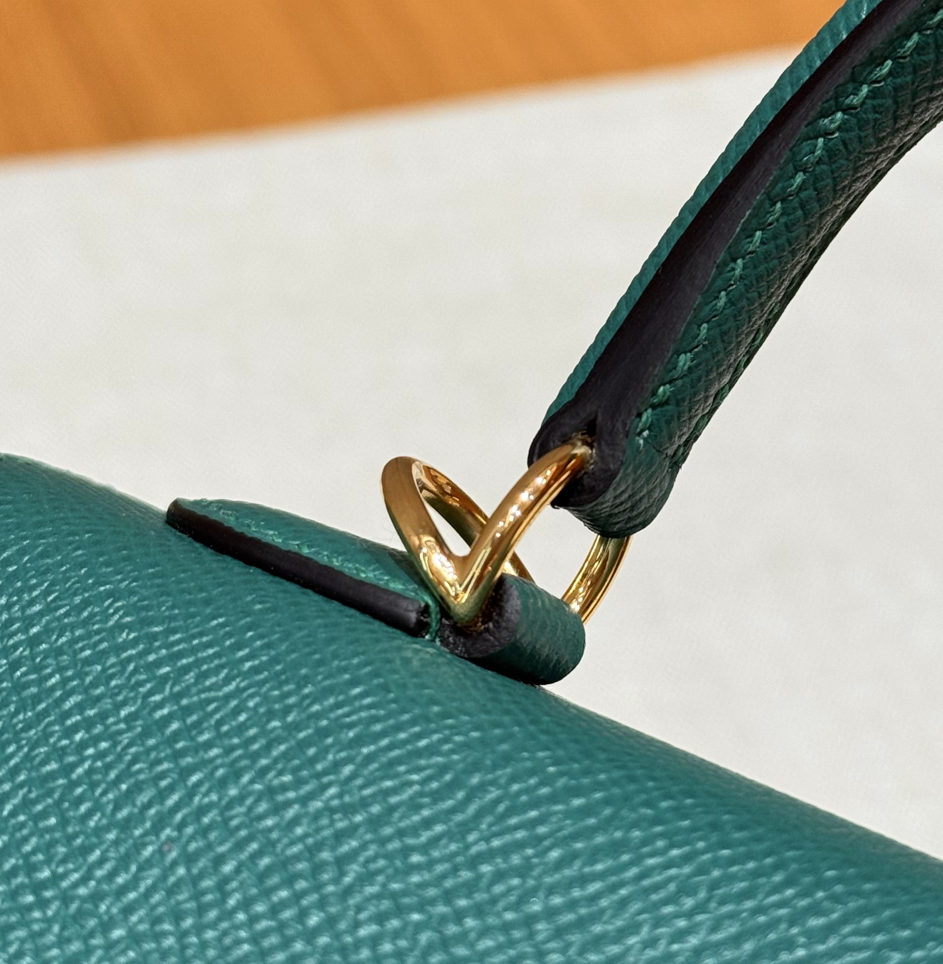 Hermès Kelly z6Makachite Handbag (Handmade to Order)