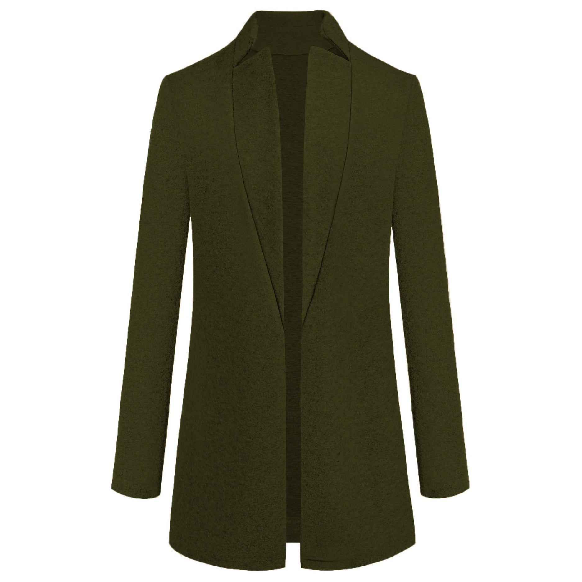 Long Wool Coat for Women, Plus Size, Winter Warm