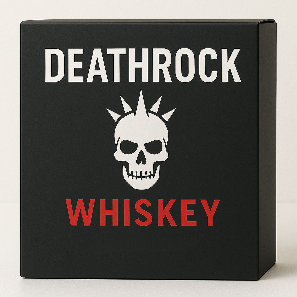 Deathrock Whiskey Bottle