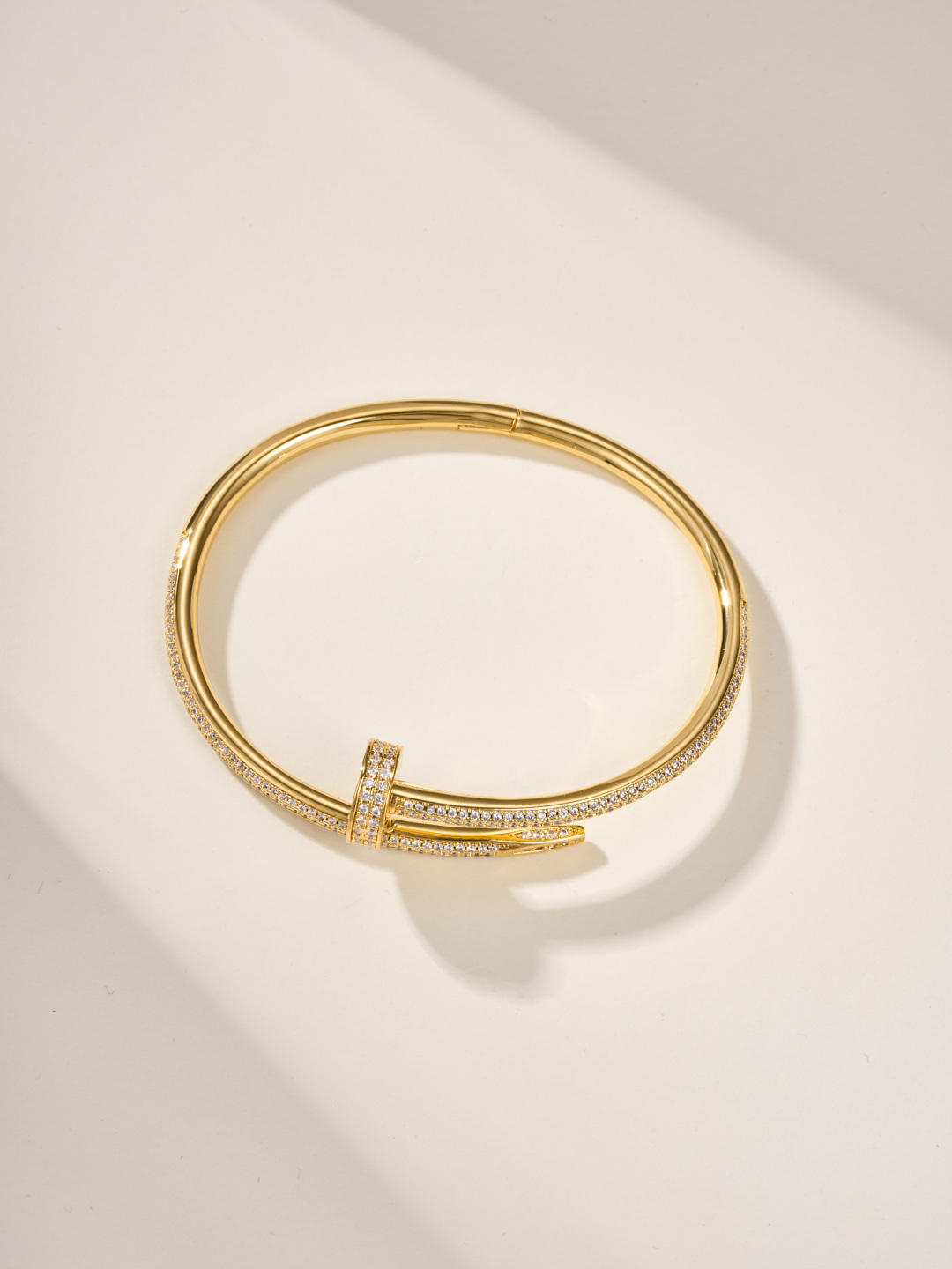 Cartier full diamond nail bracelet
