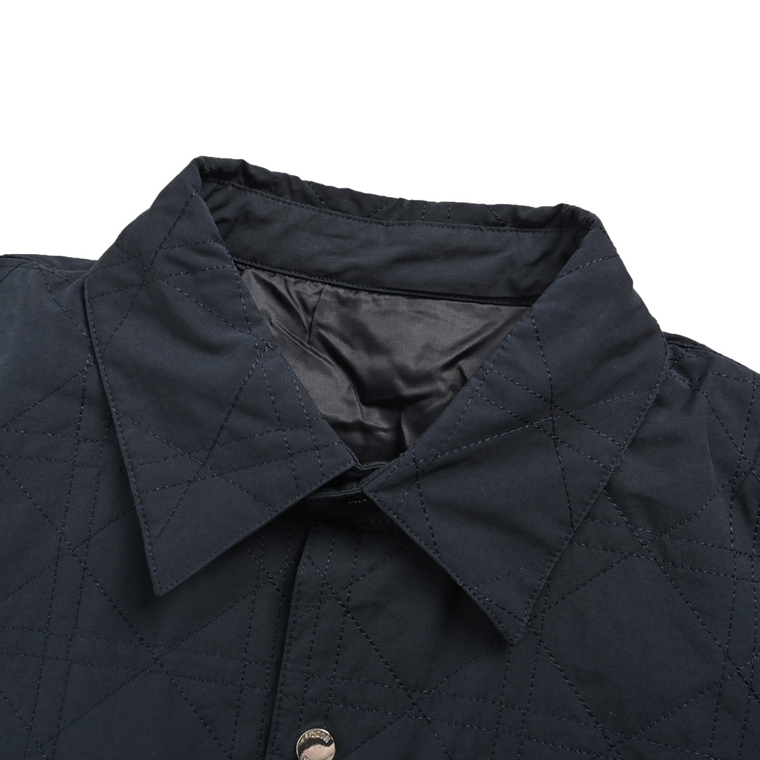 Dior 24Fw new diamond check shirt jacket
