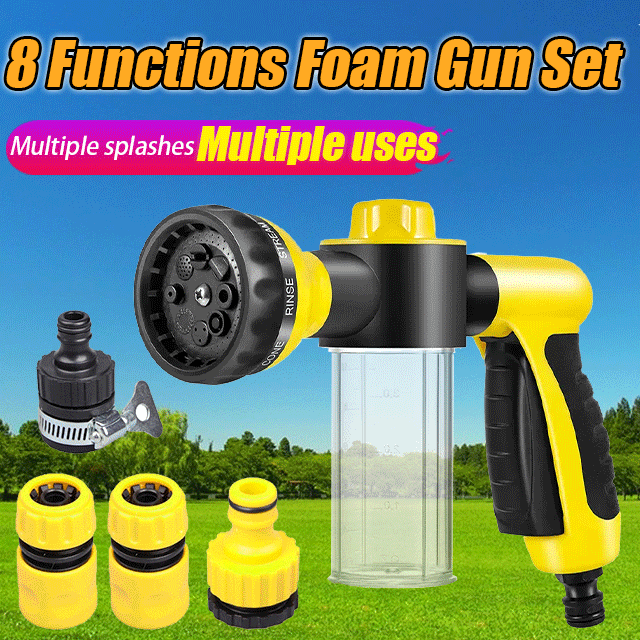 (🔥Last Day Promotion-SAVE 65% OFF)-Multifunctional Foam Gun Set-BUY 2 GET 10% OFF & FREE SHIPPING