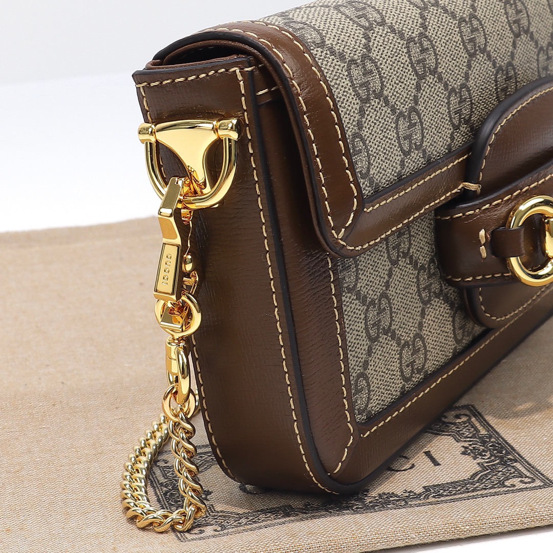 Gucci Horsebit 1955 soft small shoulder bag 752002