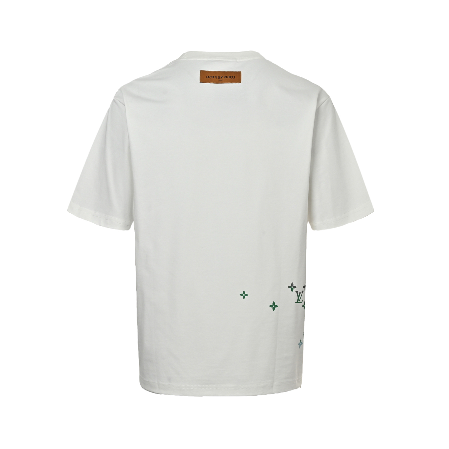 Louis Vuitton Old Flower Gradient Print Short Sleeve