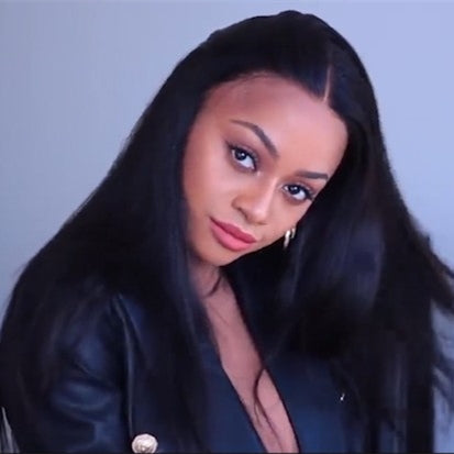 New Natural  Texture and softness Straight Wig