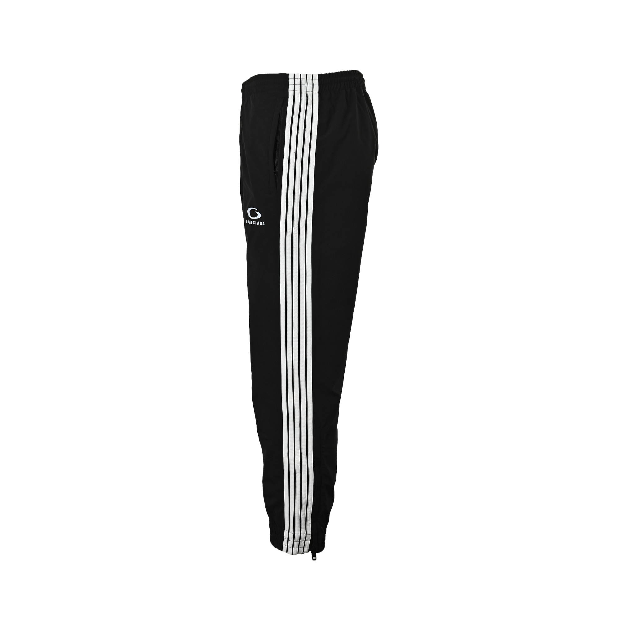 Balenciaga 24Fw ring lettering five-bar trousers