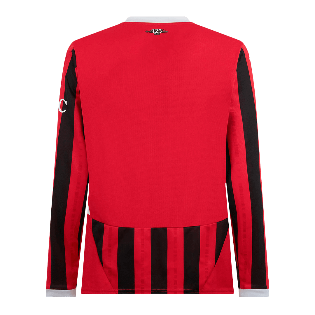 AC Milan long-sleeved home football shirt 2024/25