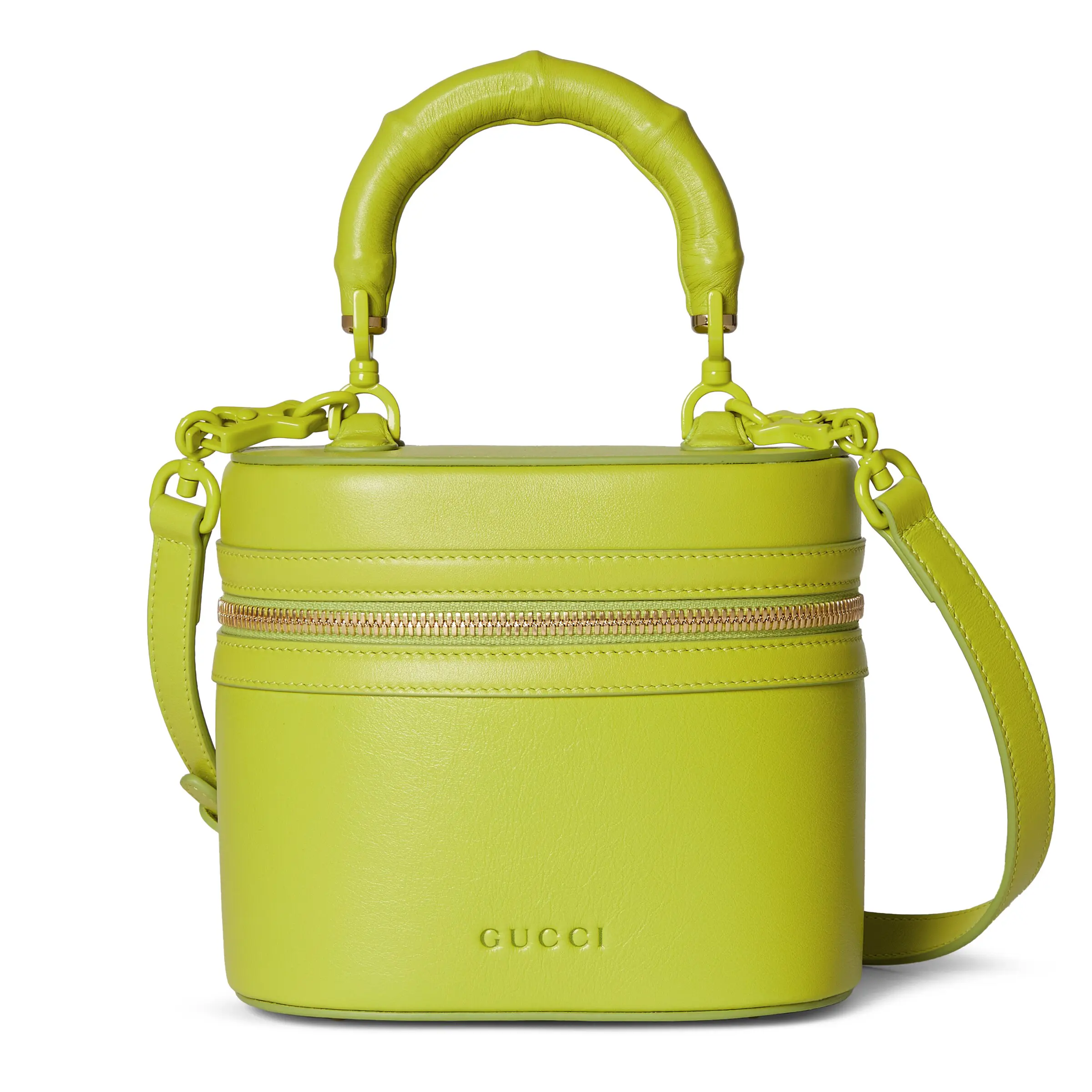 Gucci Bamboo Handle Mini Vanity Bag