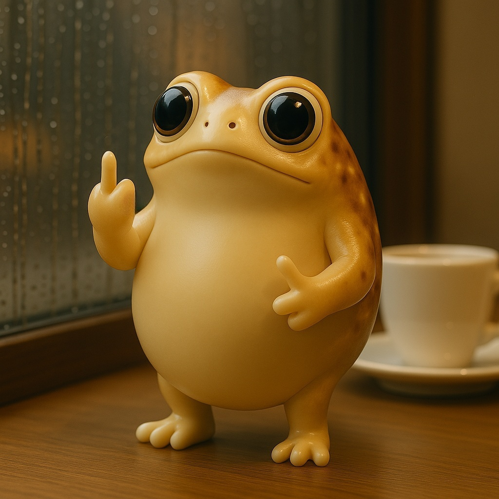 🐸Cute Desert Rain Frog