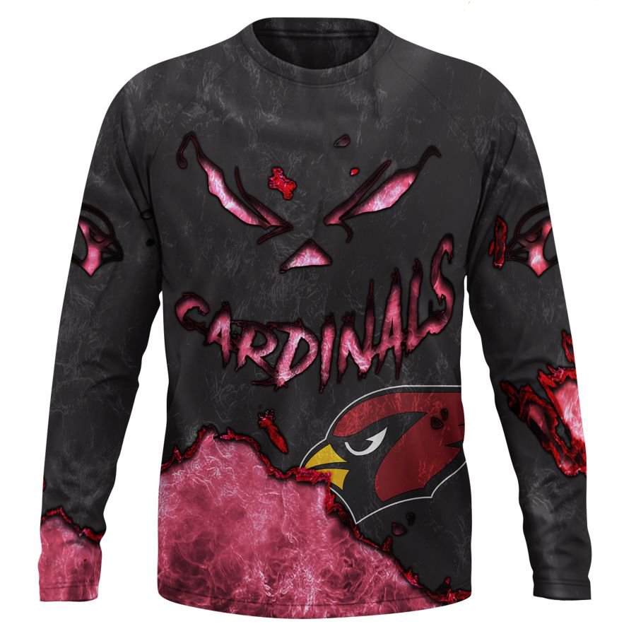 ARIZONA CARDINALS 3D HOODIE HALLOWEEN001