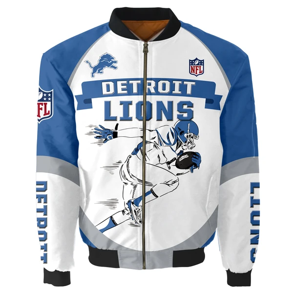 DETROIT LIONS BOMBER JACKET