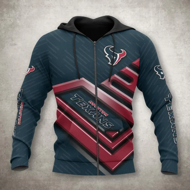 HOUSTON TEXANS 3D HOODIE DK4384