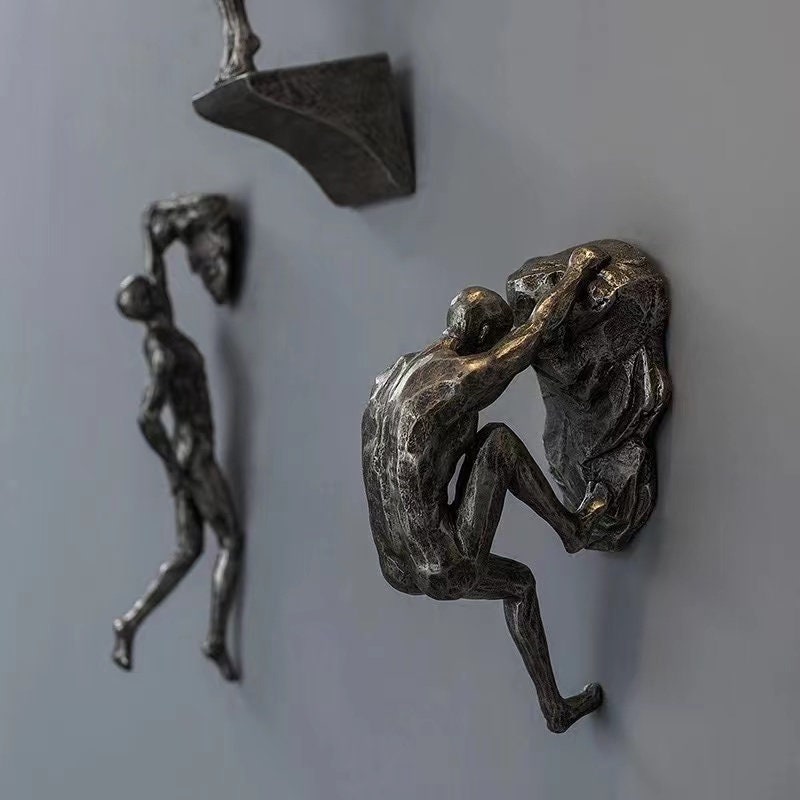 ON SALE🔥🪂 Climbing Man Wall Art Decor-BUY 3 FREE SHIPPING