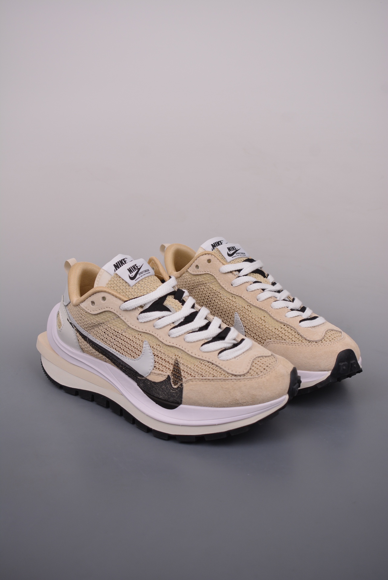 Sacai x Nike VaporWaffle 3.0 Khaki Black CV1363-108