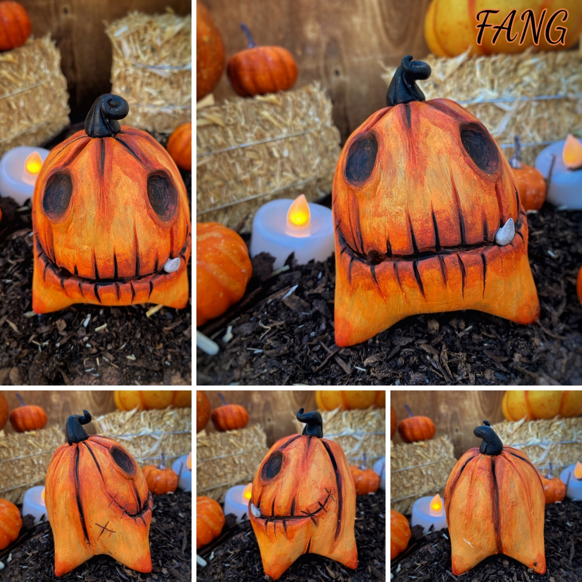 💥Daily Sales of 1000+🔥Puppy Pumpkin 🎃 Sculpture