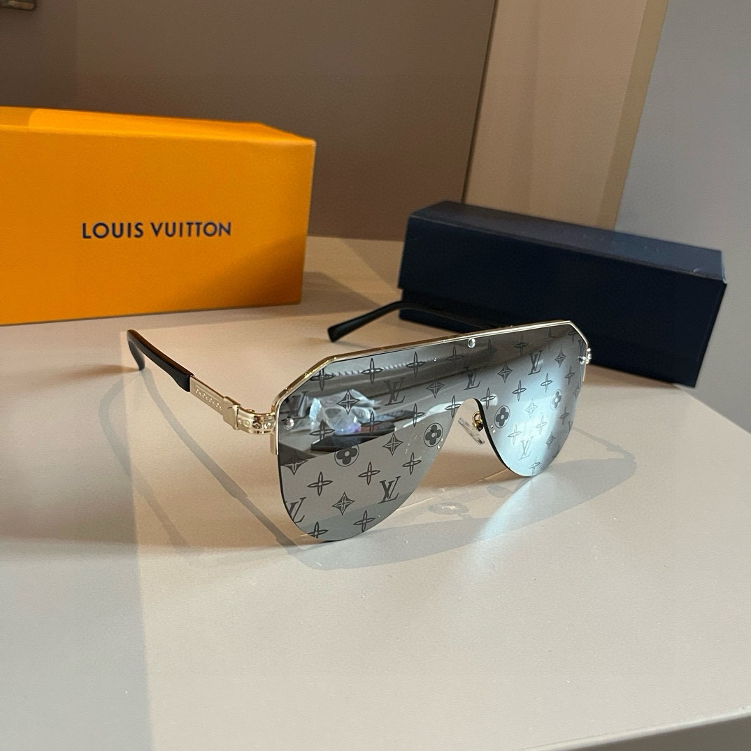 Louis Vuitton half-rim sunglasses