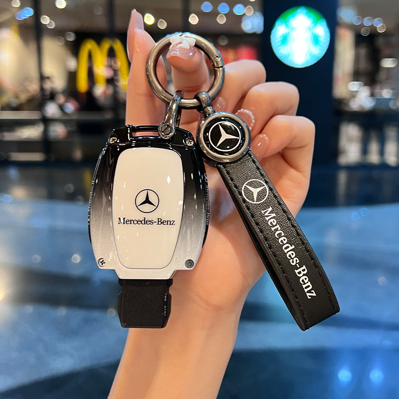 Benz Zinc Alloy Keychain