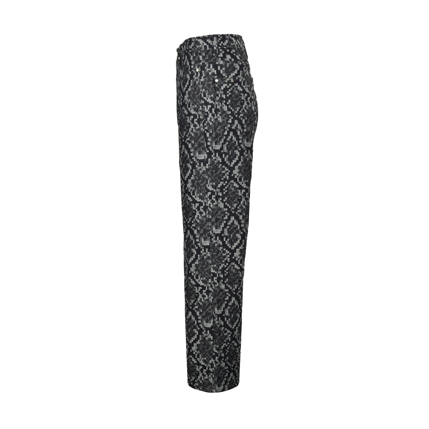 Louis Vuitton 25ss Mosaic Snake Jeans