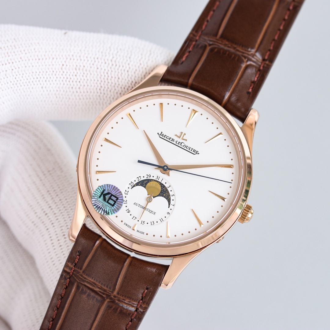 Jaeger-LeCoultre Master Moon Phase Series Formal Men's Watch Q1368420