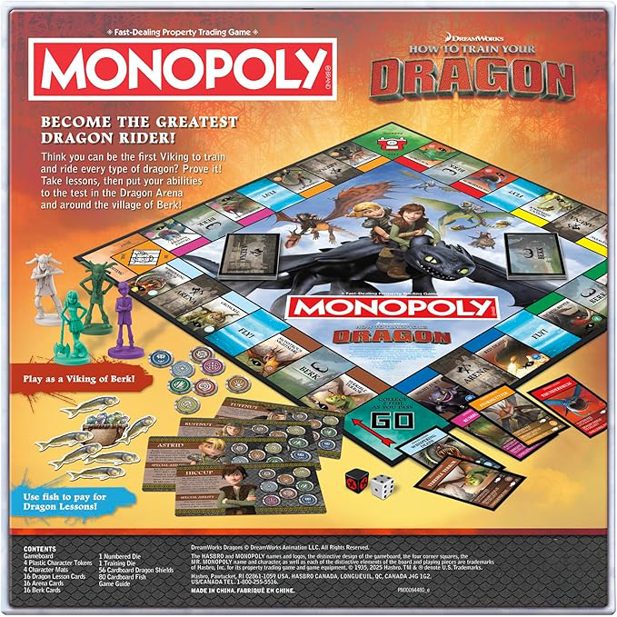 MONOPOLY:How to Train Your Dragon