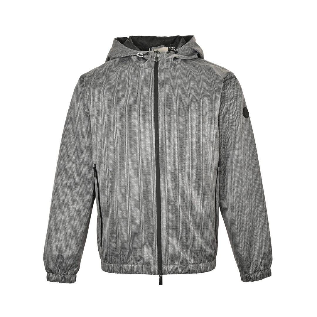 Moncler 24Fw arm logo windbreaker jacket