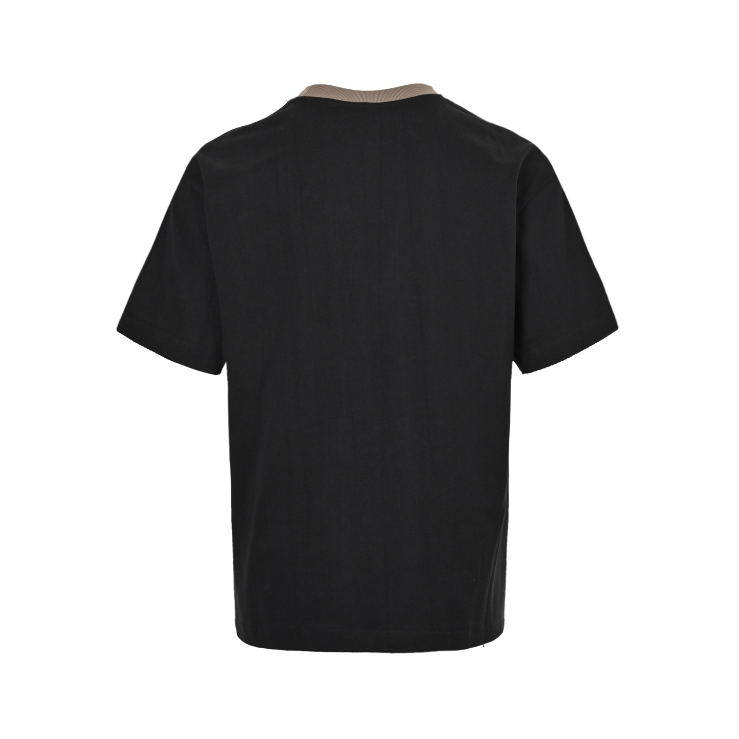 Burberry 25ss patchwork collar horse embroidered short sleeves