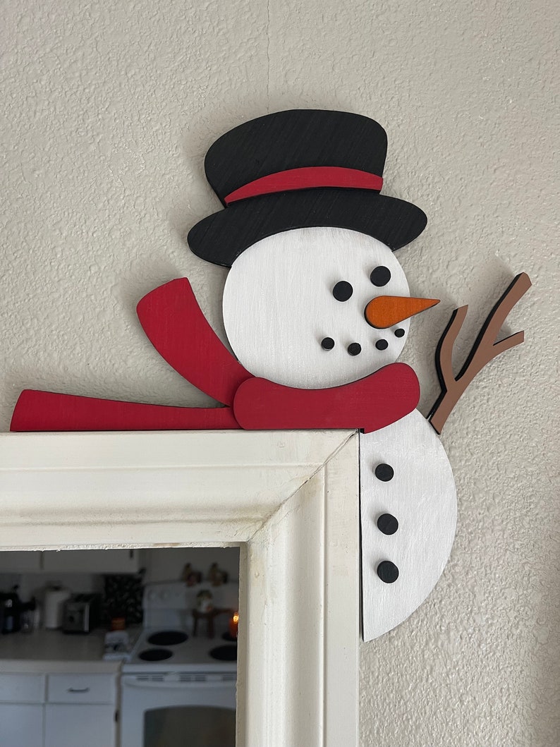 ON SALE🎅Christmas Funny Corner Sign Top Door Frame Ornament