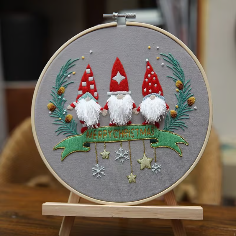 🔥Last Day 70% OFF - 🎄Perfect Gift - Christmas Embroidery (Beginners edition)