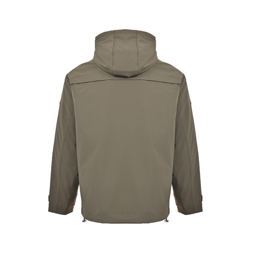 Moncler Double Pocket Light Cotton Hooded Jacket