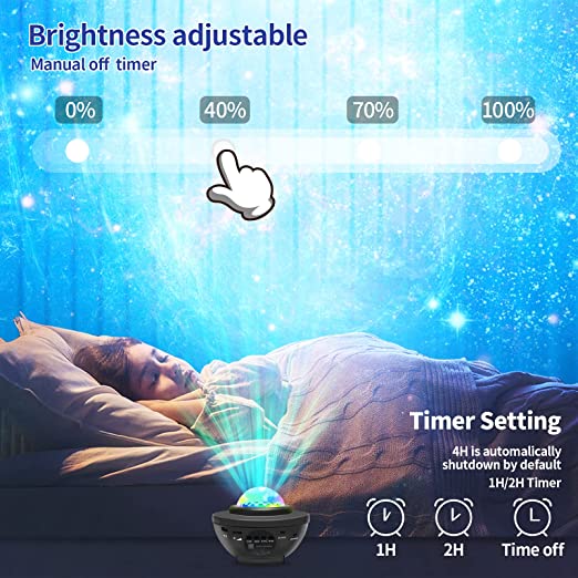 ⏰Last Day Promotion-[SAVE 50% OFF]🔥--Galaxy Projector with Bluetooth Music Speaker--BUY 2 GET 10% OFF & FREE SHIPPING