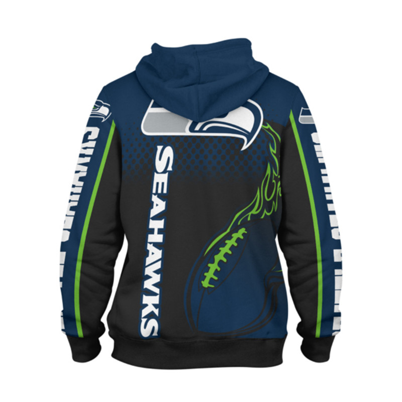SEATTLE SEAHAWKS 3D HOODIE SSSS008