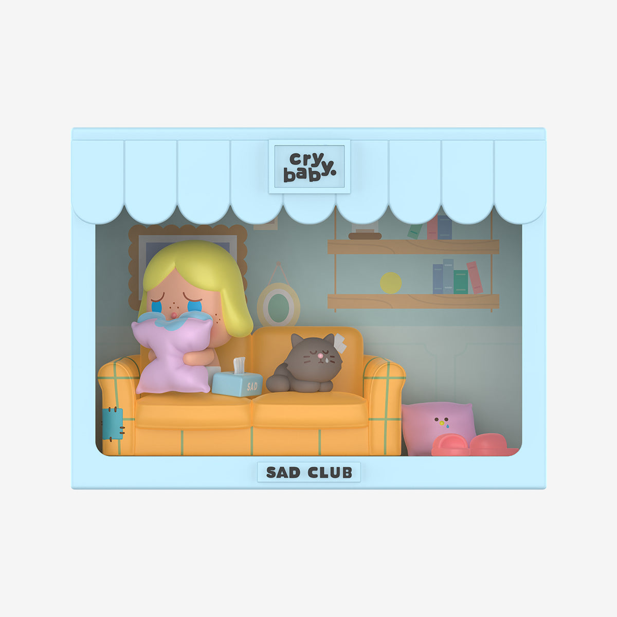 POP MART CRYBABY Sad Club Series Scene Sets [1 Blind Box]