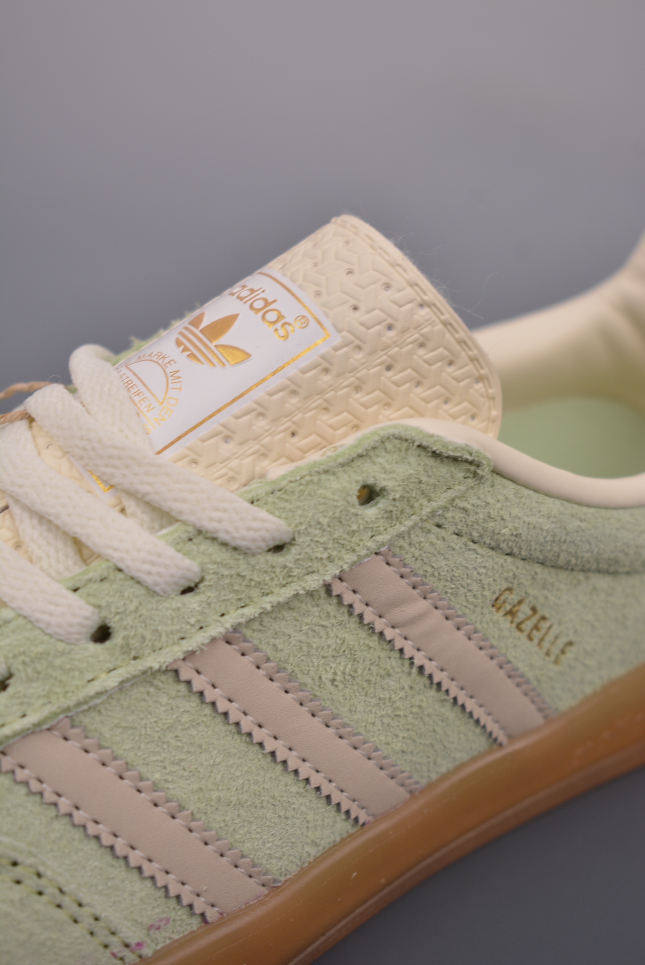 Adidas Gazelle Indoor Trainers Matcha Green Beige IE2948