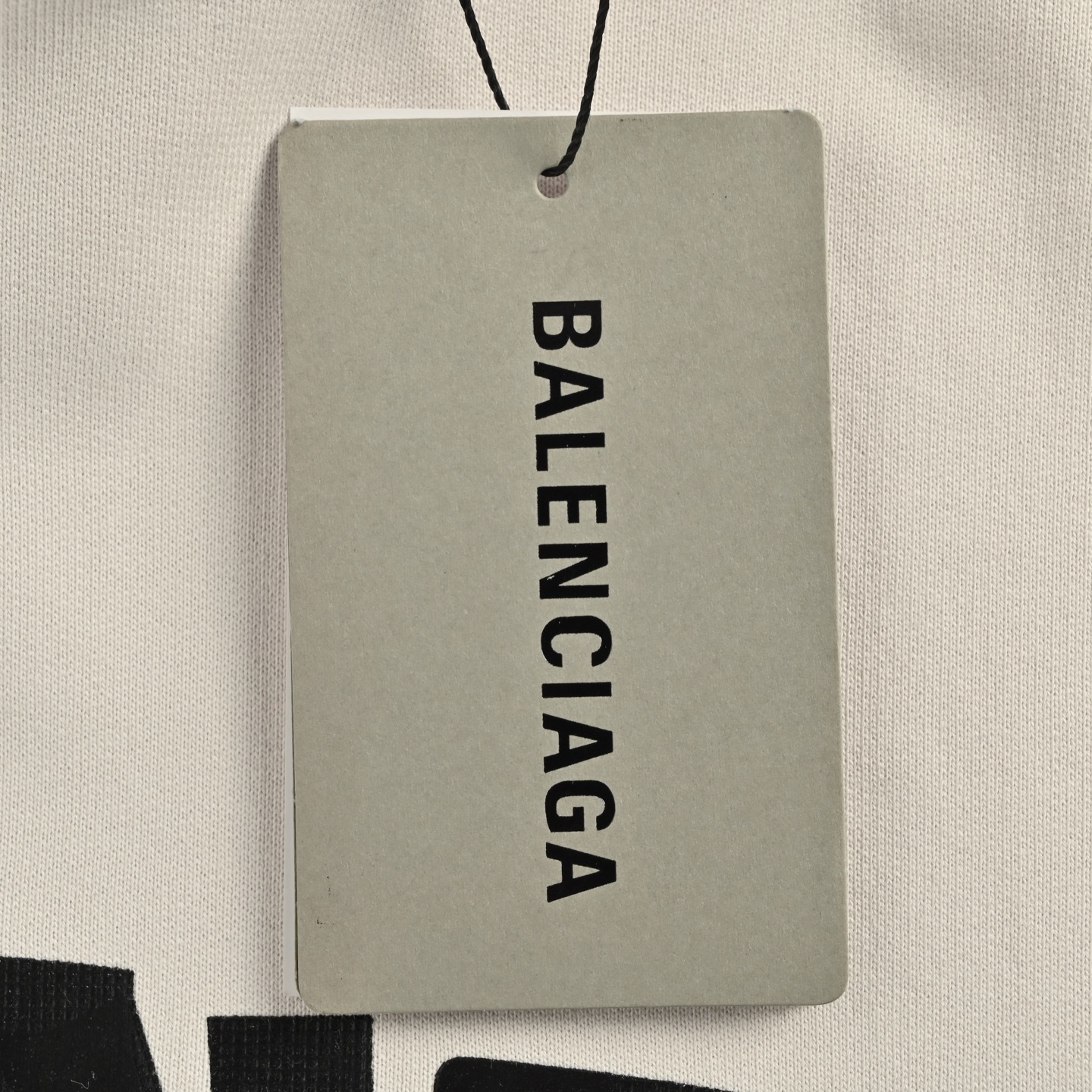 Balenciaga 25Fw Masking Tape Hoodie