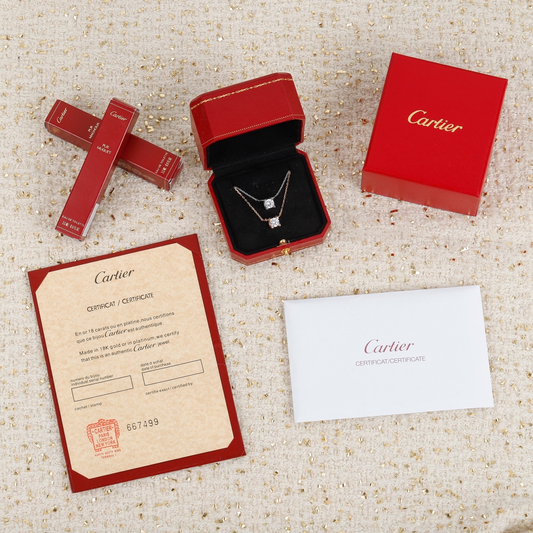 Cartier Classic Horn Clavicle Necklace