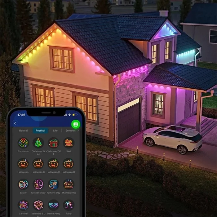 🎄Christmas Sale 70% OFF -- Wi-Fi Bluetooth Smart Permanent Led for outdoor