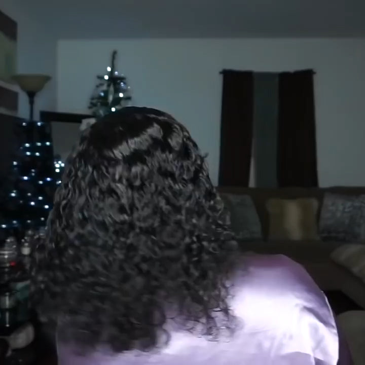 New Natural Pre Plucked Curly Wig
