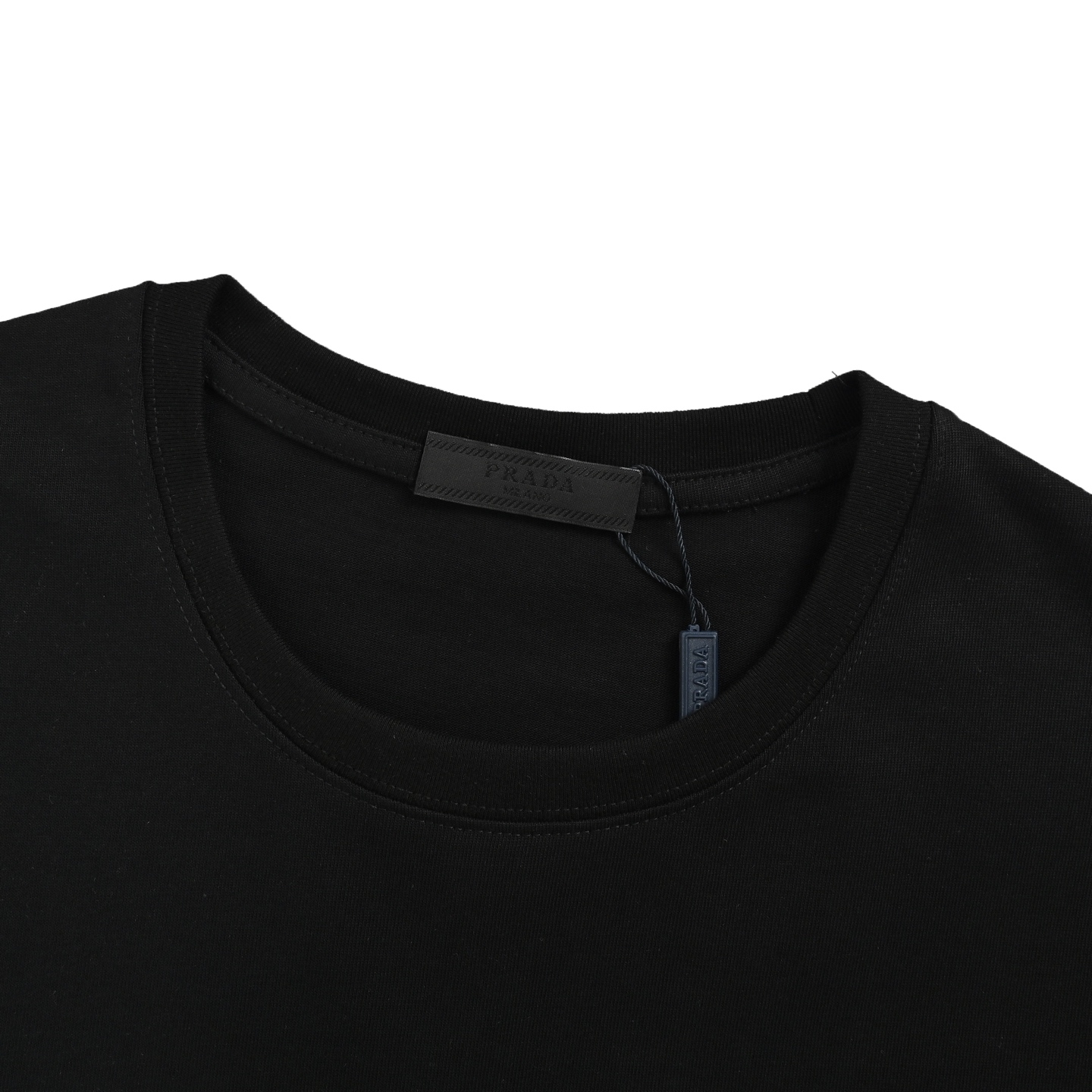 Prada classic letter logo print short sleeve