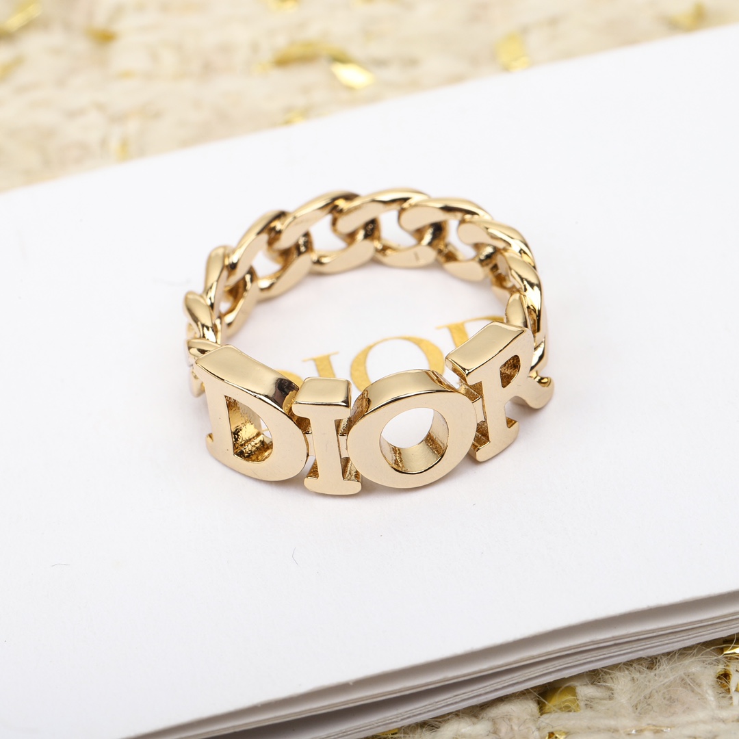 Dior Alphabet Ring
