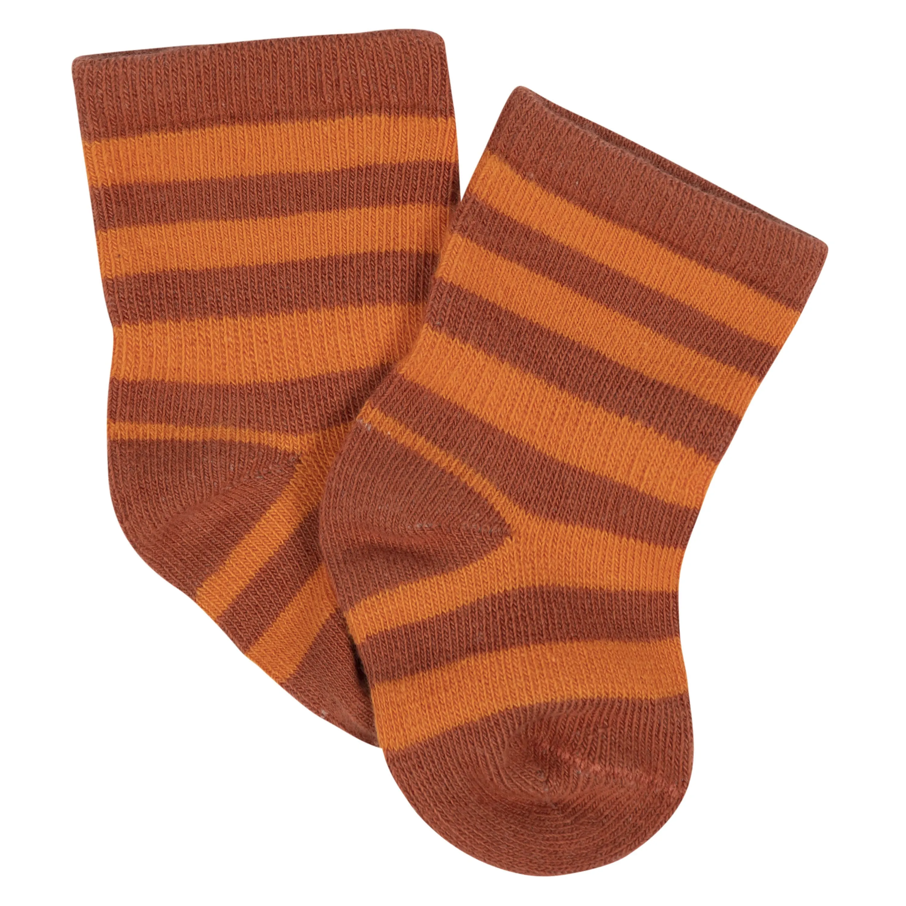 8-Pack Baby Boys Transportation Zone Jersey Wiggle Proof Socks