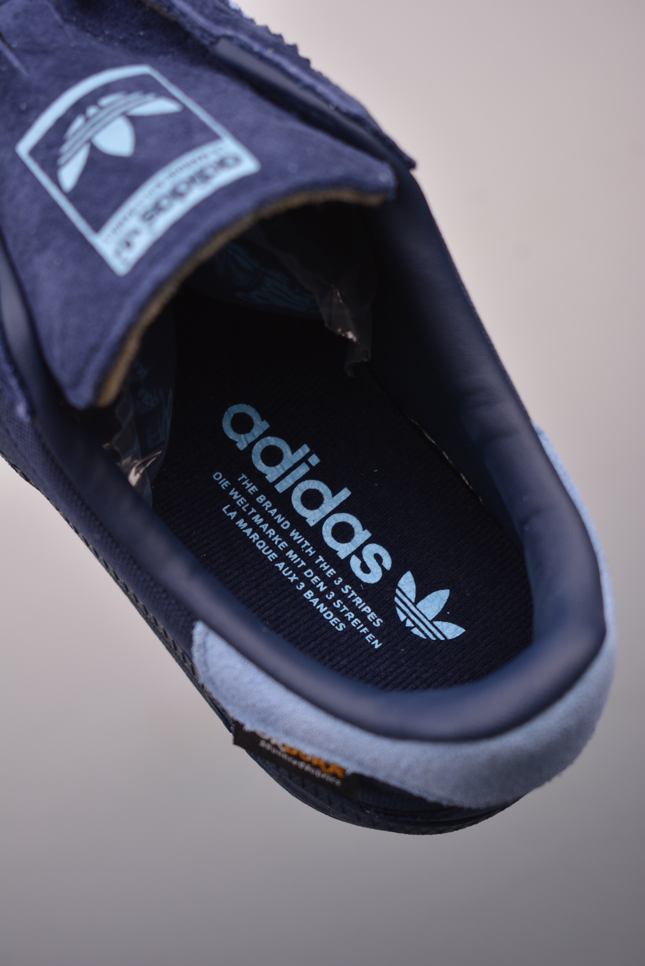 Adidas Originals Bermuda Trainers Navy Light Blue IG6185